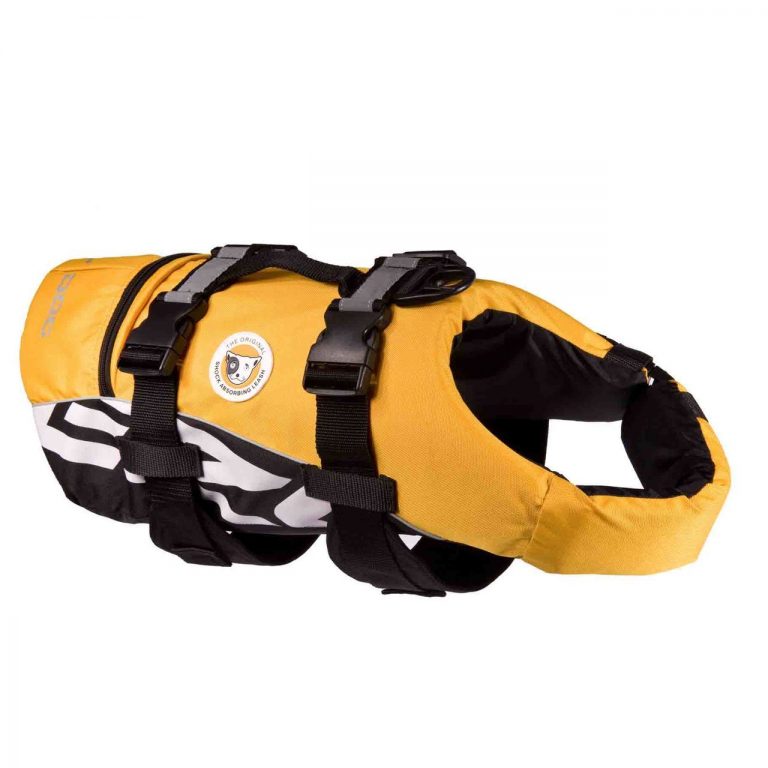 Dog Floatation Vest Jacket in Yellow (All Sizes) Dog Sense New Zealand